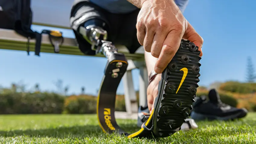 Blade prostheses for running at ACC