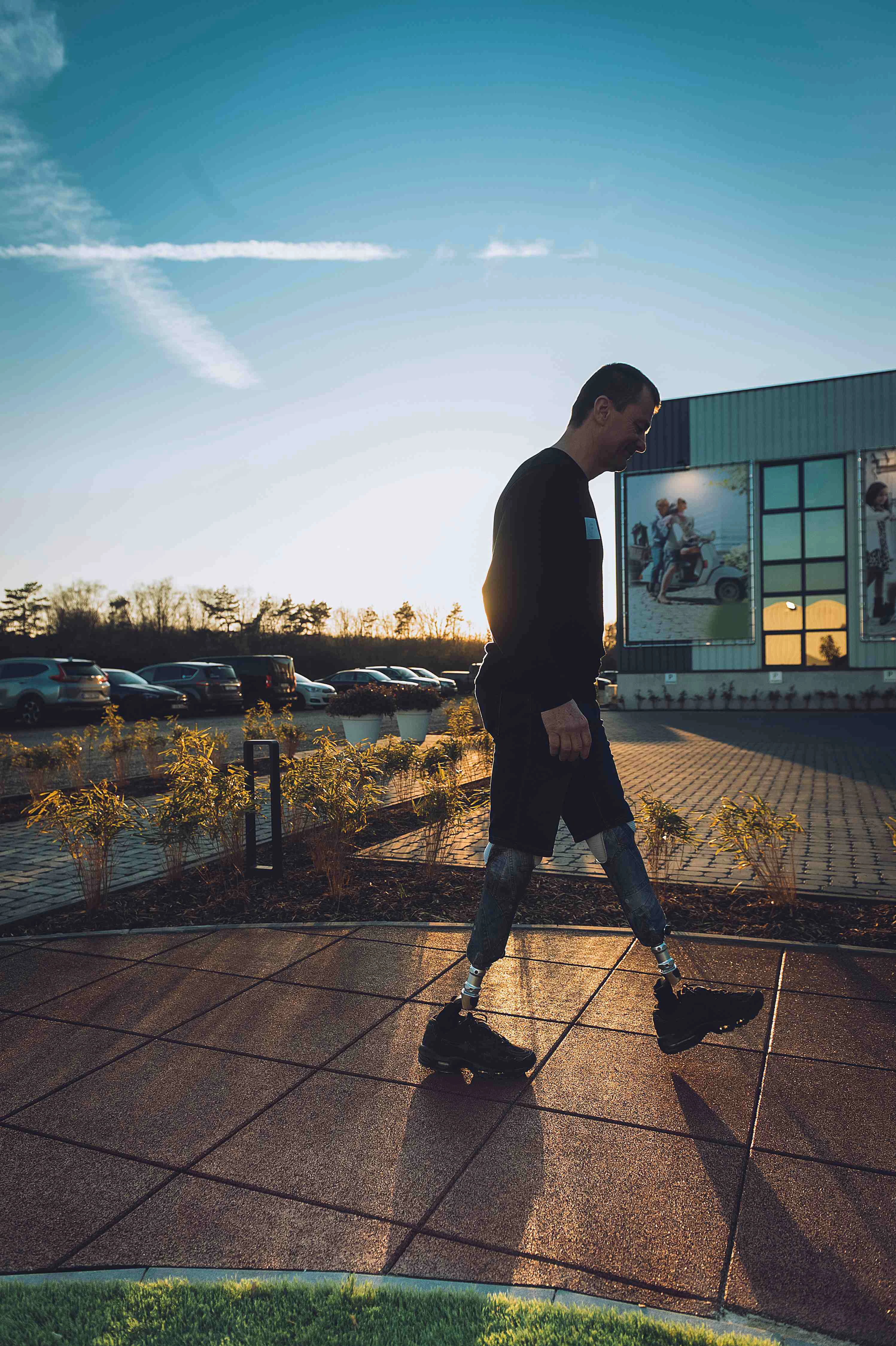La vie après une amputation bilatérale de la jambe inférieure