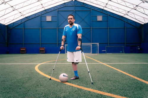 C'est à la suite de mon amputation que j'ai rejoint le KRC Genk