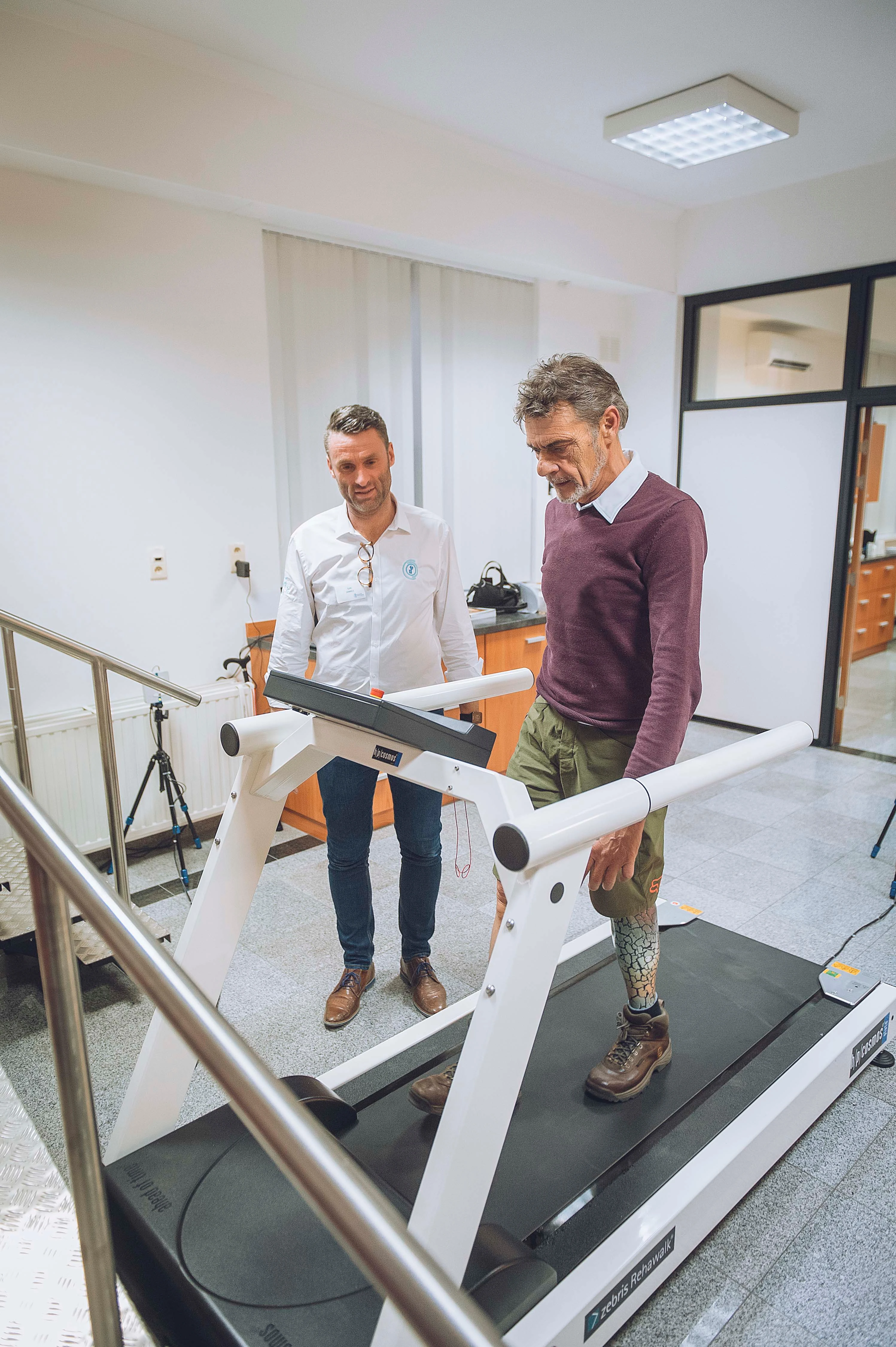Phase de test pour une prothèse définitive