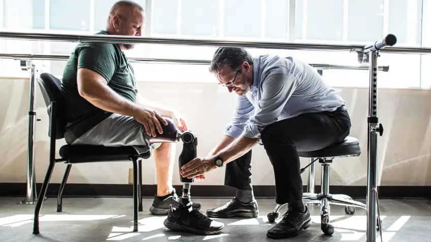 How is a prosthesis made?