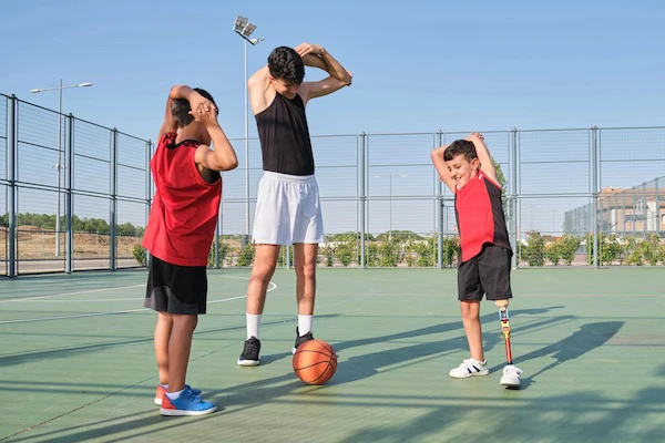 Sports prostheses children 